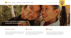Desktop Screenshot of childsdream.org